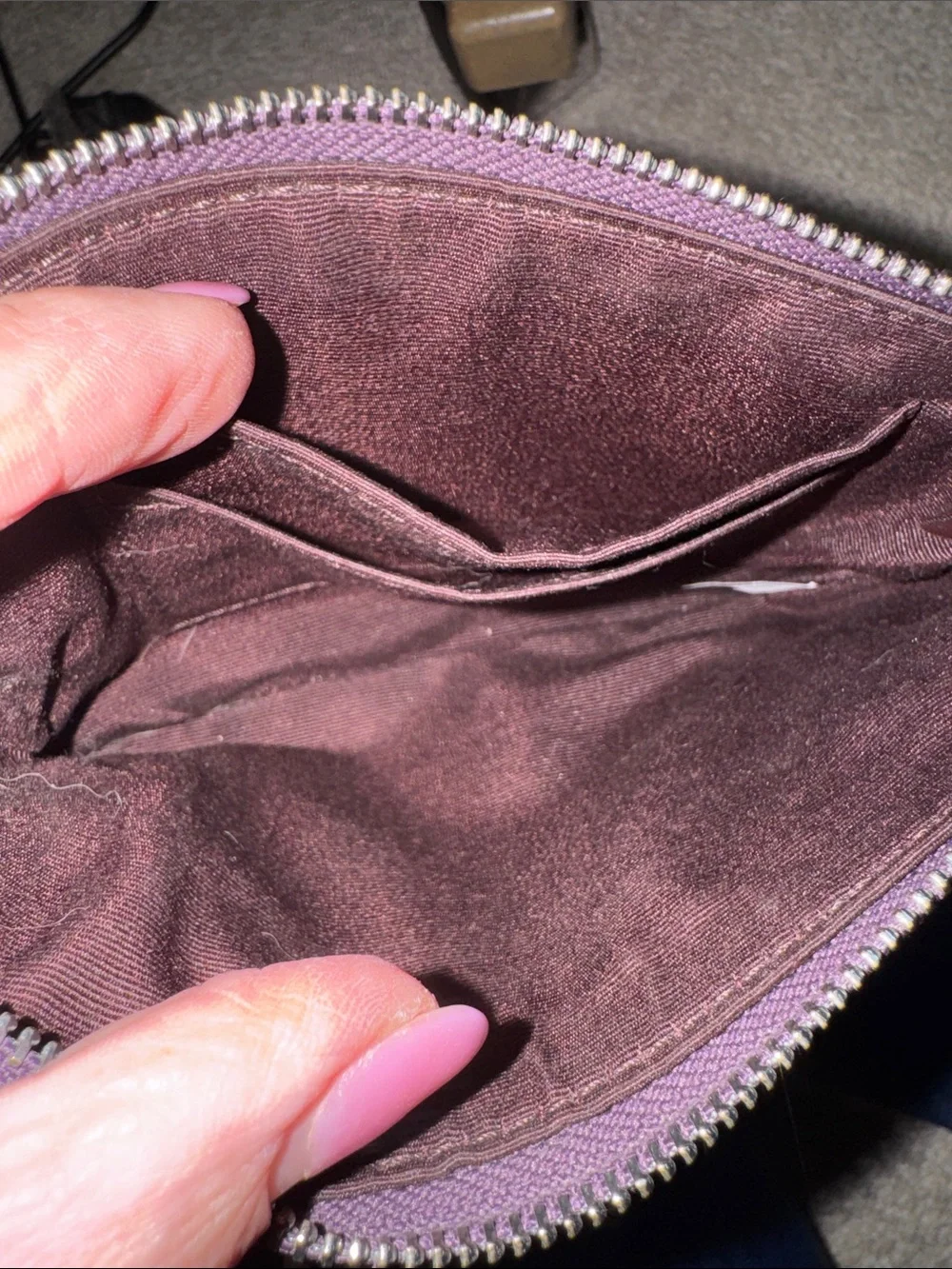 Coach compact wristlet